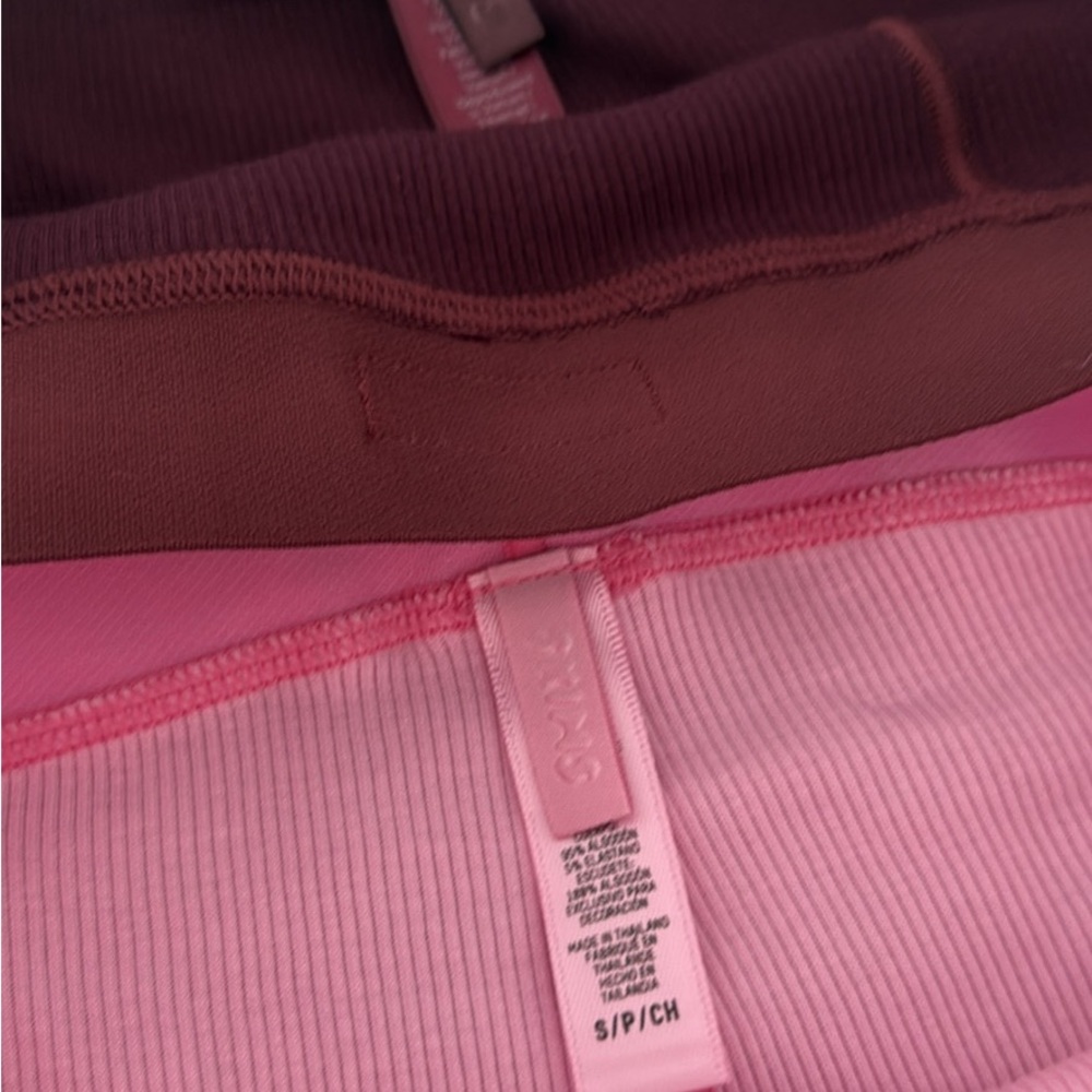 SKIMS Ribbed boxers size S - Picture 2 of 2